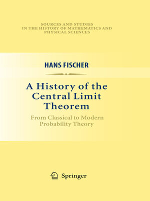 cover image of A History of the Central Limit Theorem